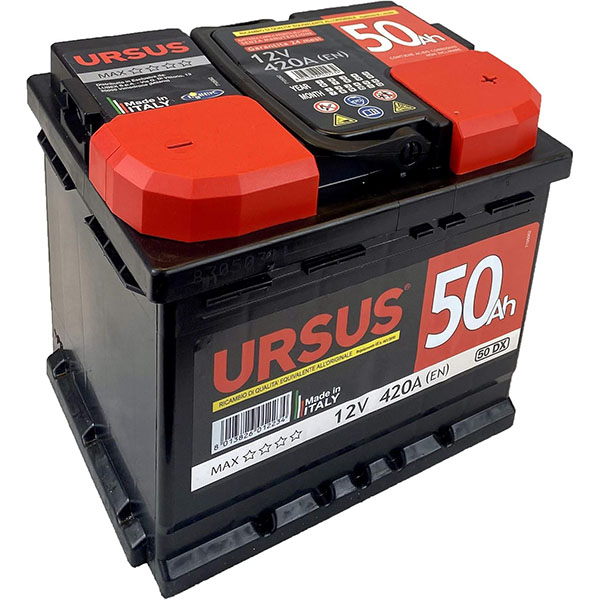 Ursus MAX Batteria per Veicoli 50 DX ART. 3391 - URSUS